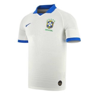 Thailande Maillot Brésil Exterieur 2019 Blanc Thailande Maillot Brésil Exterieur 2019 Blanc