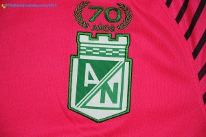 Maillot Atlético Nacional 2017 2018 Rose