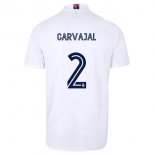 Maillot Real Madrid Domicile NO.2 Carvajal 2020 2021 Blanc