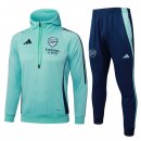 Survetement Capuche Arsenal 2025-2026 Vert