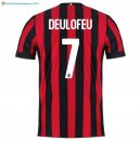 Maillot Milan Domicile Deulofeu 2017 2018