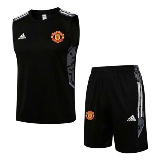 Maillot Manchester United Sans Manches 2022 Noir