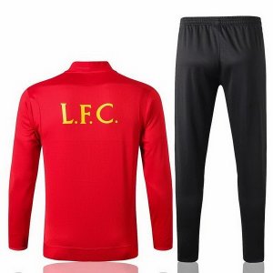 Survetement Enfant Liverpool 2019 2020 Noir Rouge