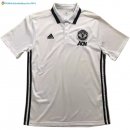 Polo Manchester United 2017 2018 Blanc