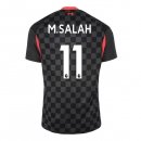 Maillot Liverpool NO.11 M.Salah Third 2020 2021 Noir