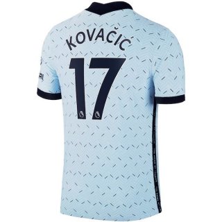 Maillot Chelsea NO.17 Kovacic Exterieur 2020 2021 Bleu Maillot Chelsea NO.17 Kovacic Exterieur 2020 2021 Bleu