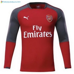 Survetement Arsenal 2017 2018 Rouge Gris Marine