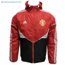 Sweat Shirt Capuche Manchester United 2017 2018 Rouge Noir Blanc