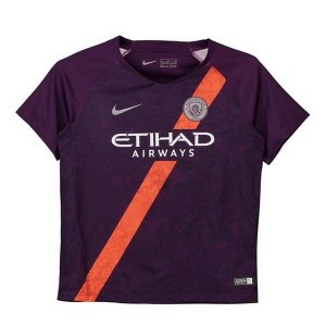 Maillot Manchester City Third Enfant 2018 2019 Purpura
