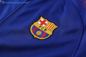 Survetement Barcelona 2018 2019 Bleu Rouge