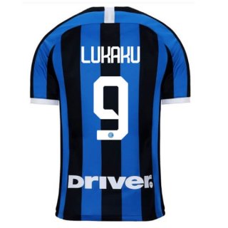 Maillot Inter Milan NO.9 Lukaku Domicile 2019 2020 Bleu Maillot Inter Milan NO.9 Lukaku Domicile 2019 2020 Bleu