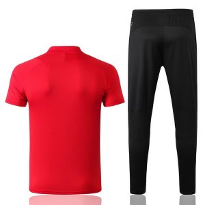 Polo Ensemble Complet Arsenal 2018 2019 Rouge