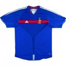 Thailande Maillot France Replica Domicile Retro 2004 Bleu