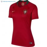 Maillot Portugal Domicile Femme 2018 Rouge