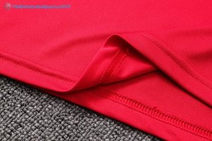 Polo AC Milan Ensemble Complet 2017 2018 Rouge