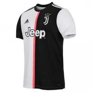 Thailande Maillot Juventus Domicile 2019 2020 Blanc Noir