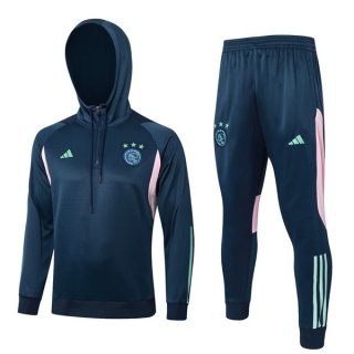 Sweat Shirt Capuche Ajax 2024 Bleu Sweat Shirt Capuche Ajax 2024 Bleu