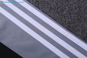 Survetement Manchester United 2017 2018 Gris Clair Noir