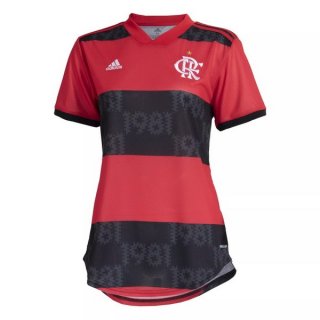 Maillot Flamengo Domicile Femme 2021 2022 Rouge Noir