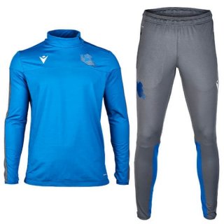 Survetement Real Sociedad 2019 2020 Bleu Gris