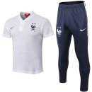 Polo France Ensemble Complet 2018 Blanc