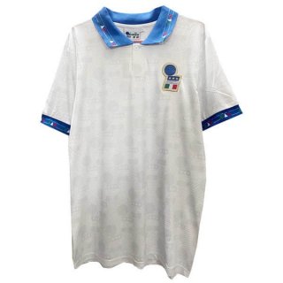 Maillot Italy Diadora Exterieur Retro 1994 Blanc Maillot Italy Diadora Exterieur Retro 1994 Blanc