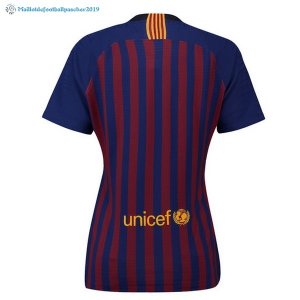 Maillot Barcelona Domicile Femme 2018 2019 Bleu Rouge