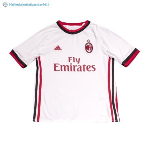 Maillot AC Milan Exterieur Enfant 2017 2018 Blanc