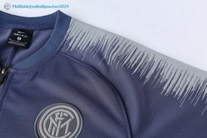 Survetement Inter Milan 2018 2019 Gris Bleu