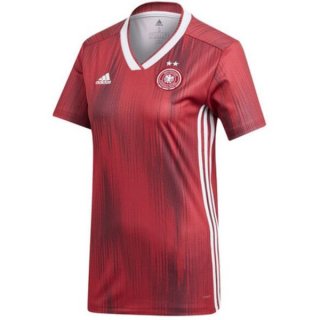 Maillot Allemagne Exterieur Femme 2019 Rouge Maillot Allemagne Exterieur Femme 2019 Rouge
