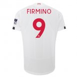 Maillot Liverpool NO.9 Firmino Exterieur 2019 2020 Blanc