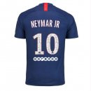 Maillot Paris Saint Germain NO.10 Neymar JR Domicile 2019 2020 Bleu