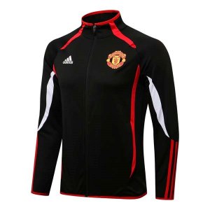 Survetement Manchester United 2022 Noir Rouge Blanc