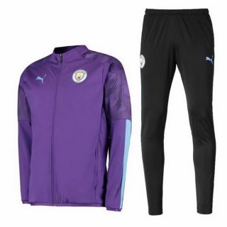 Survetement Manchester City 2019 2020 Purpura Noir