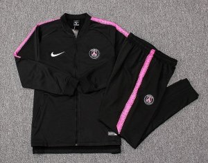 Survetement De Laine Enfant Paris Saint Germain 2018 2019 Noir Blanc Rose