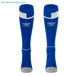Chaussette Everton Domicile Cambio 2018 2019 Bleu
