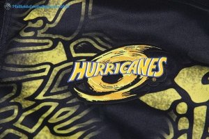 Maillot Rugby Hurricanes 2017 2018 Noir