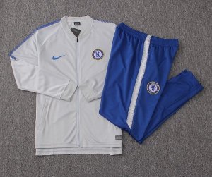 Survetement Chelsea 2018 2019 Gris Bleu