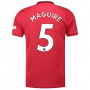 Maillot Manchester United NO.5 Maguire Domicile 2019 2020 Rouge