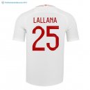 Maillot Angleterre Domicile Lallana 2018 Blanc