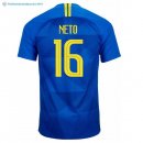 Maillot Brésil Exterieur Neto 2018 Bleu