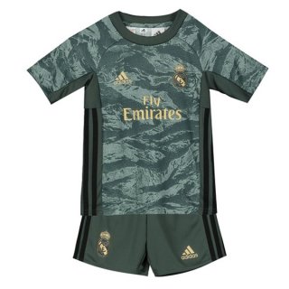 Maillot Real Madrid Exterieur Enfant Gardien 2019 2020 Vert Maillot Real Madrid Exterieur Enfant Gardien 2019 2020 Vert