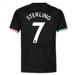 Maillot Manchester City NO.7 Sterling Exterieur 2019 2020 Noir