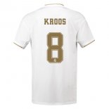 Maillot Real Madrid NO.8 Kroos Domicile 2019 2020 Blanc