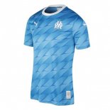 Thailande Maillot Marseille Exterieur 2019 2020 Bleu Clair