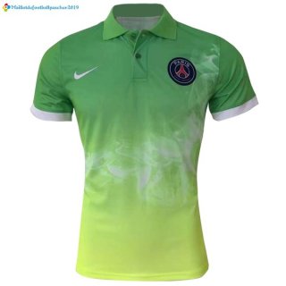 Polo Paris Saint Germain 2017 2018 Vert