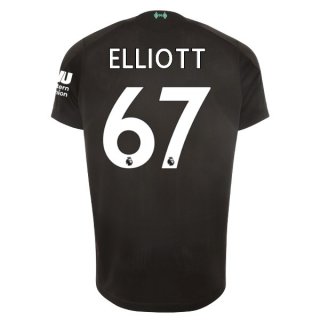 Maillot Liverpool NO.67 Elliott Third 2019 2020 Noir Maillot Liverpool NO.67 Elliott Third 2019 2020 Noir