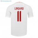 Maillot Angleterre Domicile Lingard 2018 Blanc