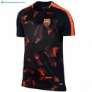 Entrainement Barcelona 2017 2018 Noir Orange