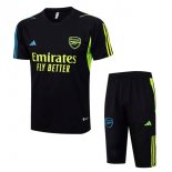 Maillot Entrainement Arsenal Ensemble Complet 2023 2024 Noir